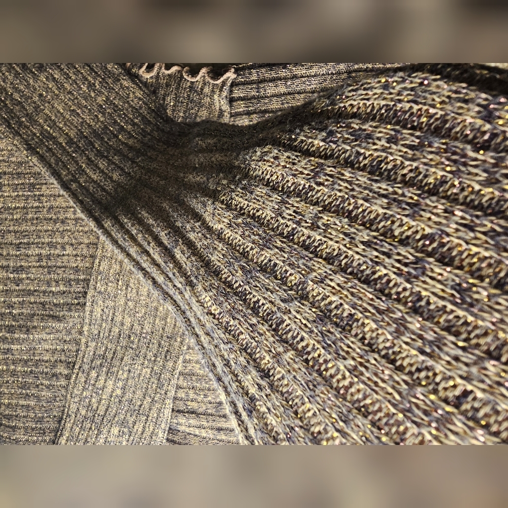 Chelsea & Violet Ruffled Shimmer Blouse - Picture 5 of 10